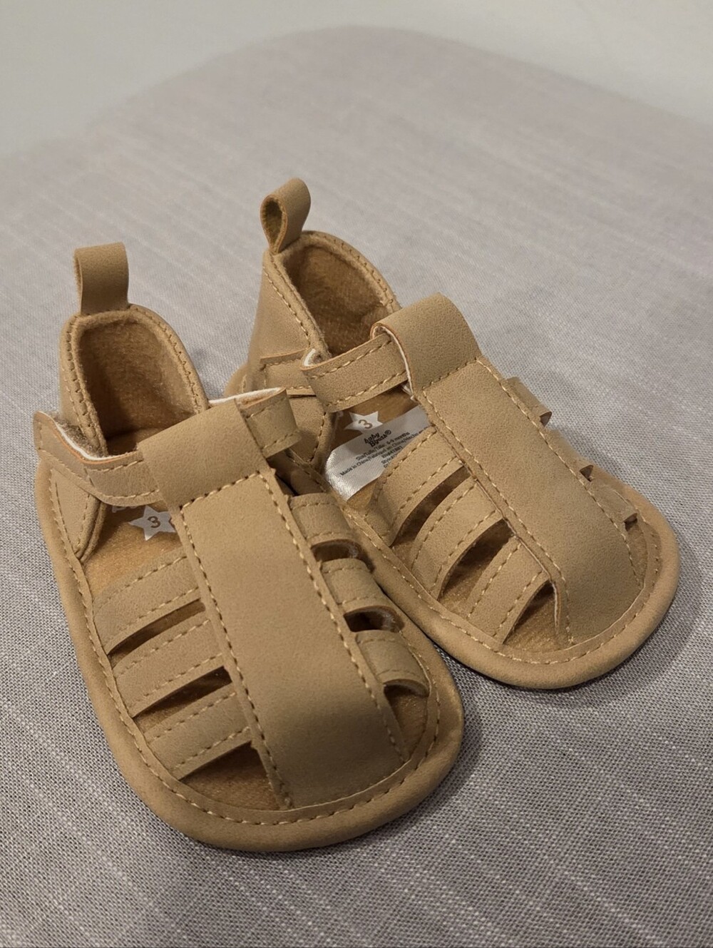 Carters Baby B'gosh Tan Baby Sandals